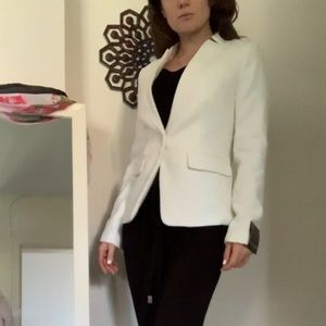 Banana Republic Blazer XS White